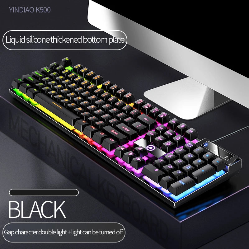 Low-Profile Wired Gaming Keyboard