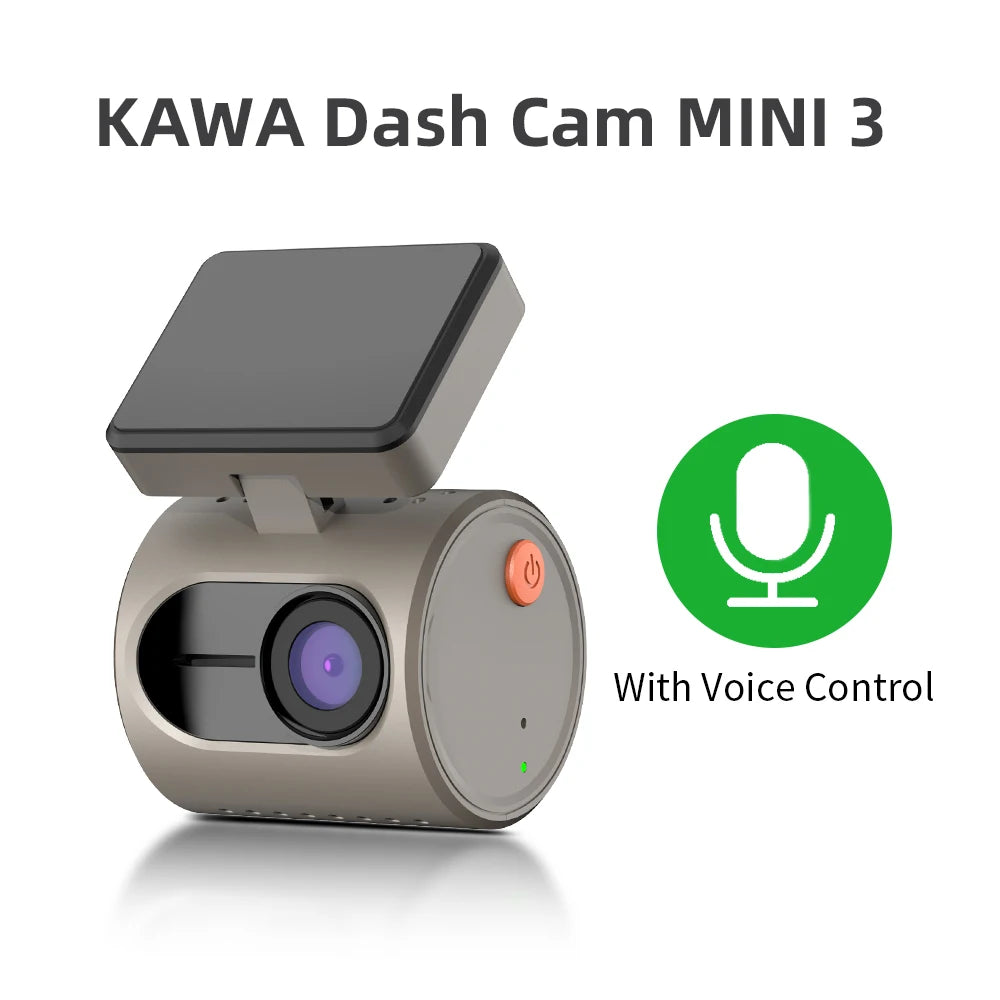 2K Voice Control Dash Cam
