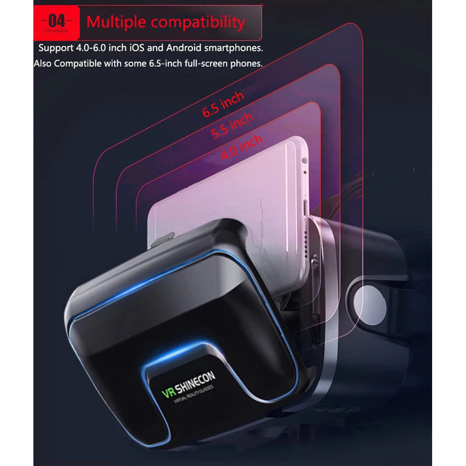 3D Smartphone Virtual Reality Gaming Goggles
