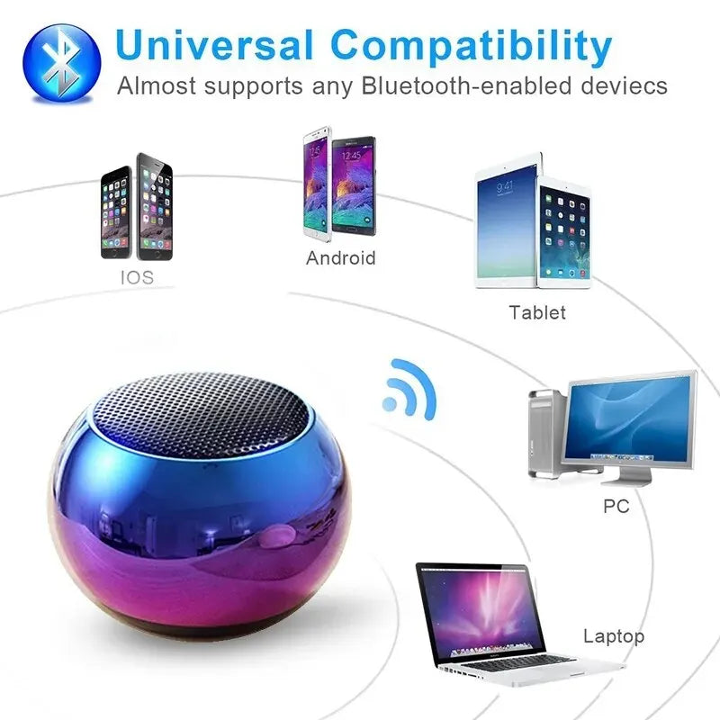 Portable Bluetooth Stereo Mini Speaker