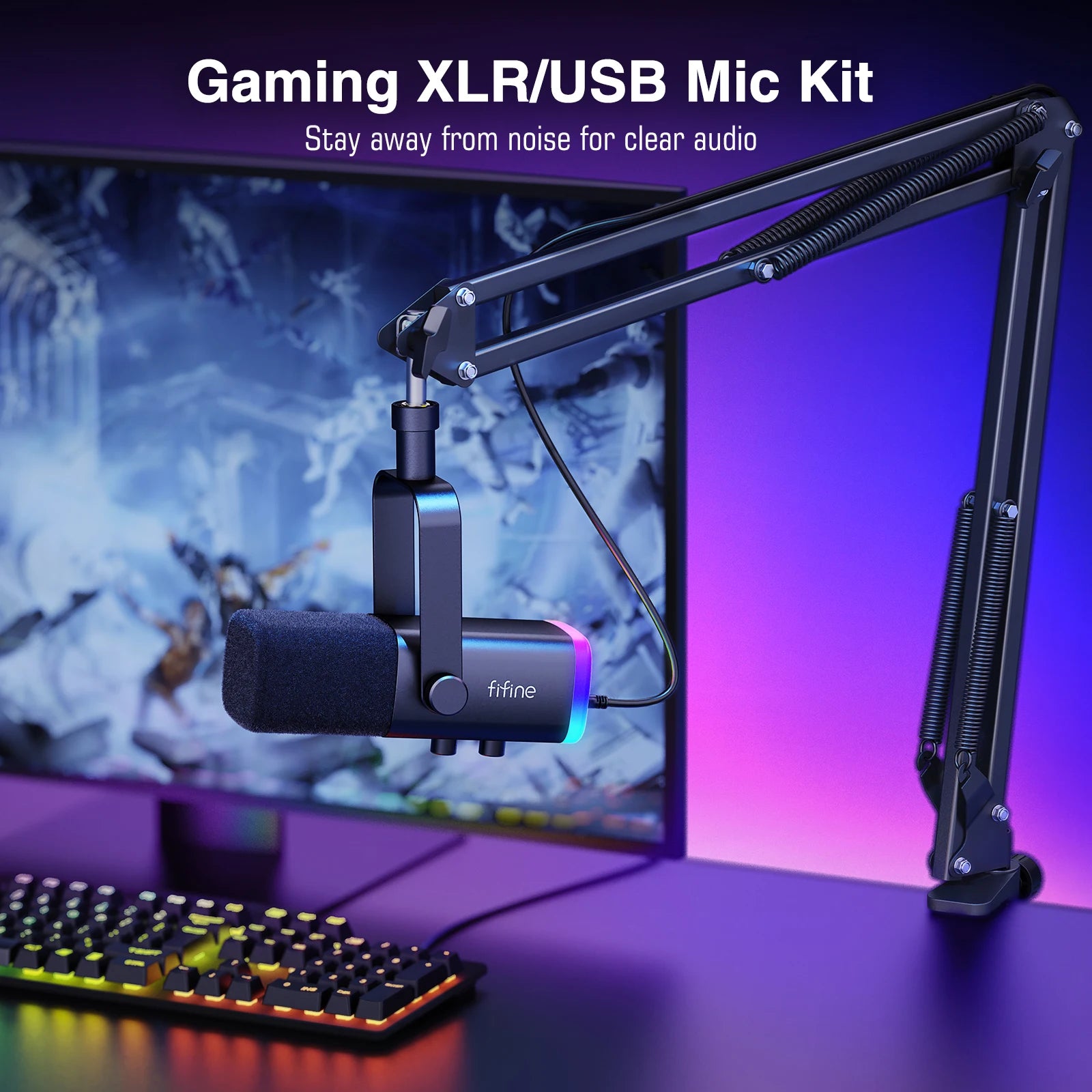 Gaming Audio Set Microphone & Mixer Headset
