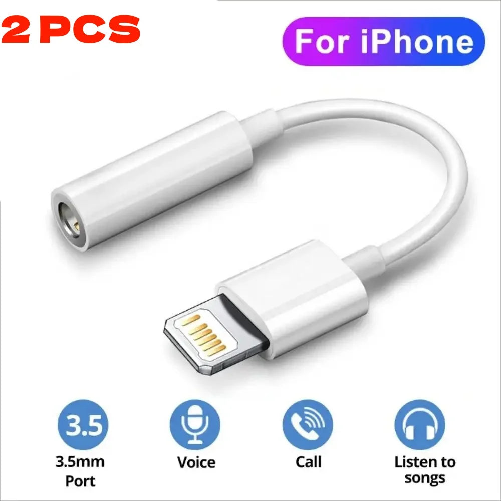 iPhone Lightning to 3.5mm Audio Adapter