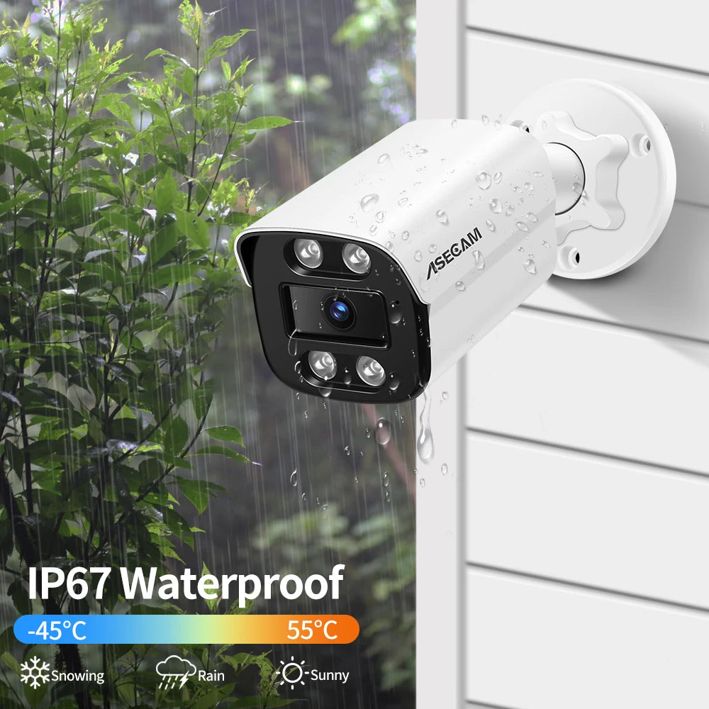 4K PoE Outdoor Bullet Camera