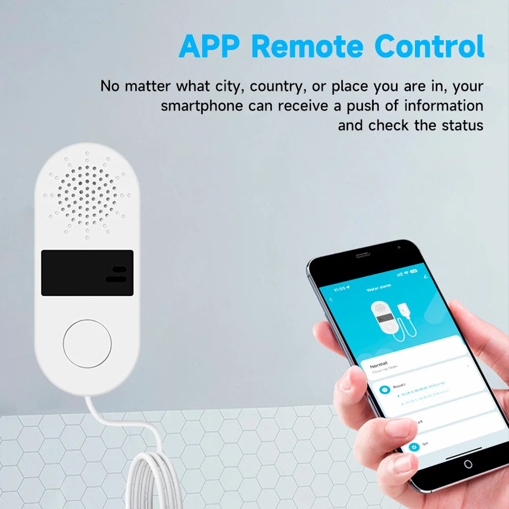 130dB WiFi Water Leak Alarm