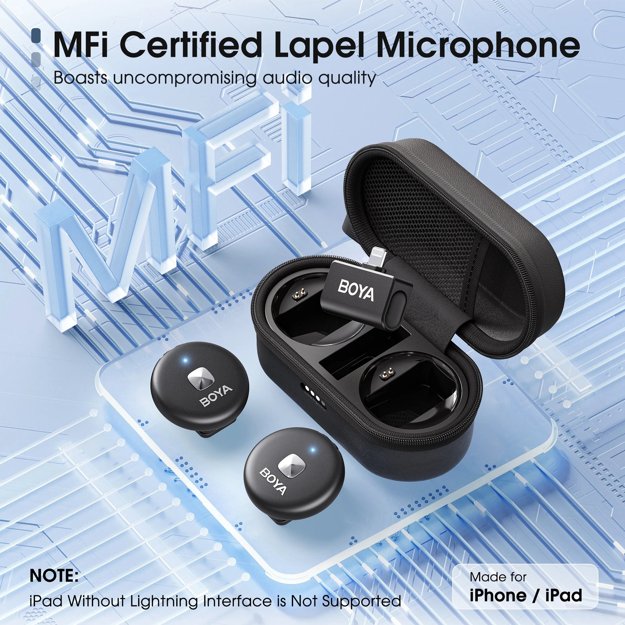 Omic D/U Wireless Lavalier Mic