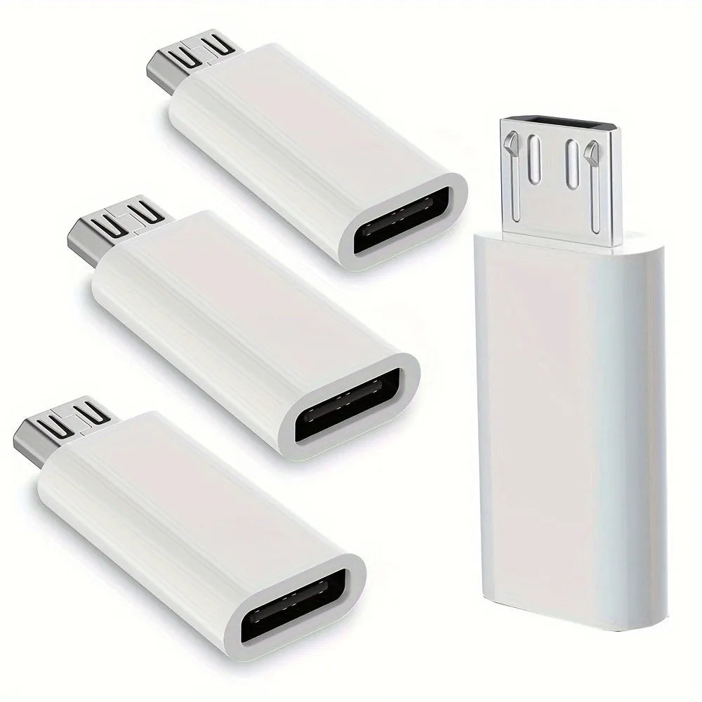 4pcs USB-C to Micro USB Adapter