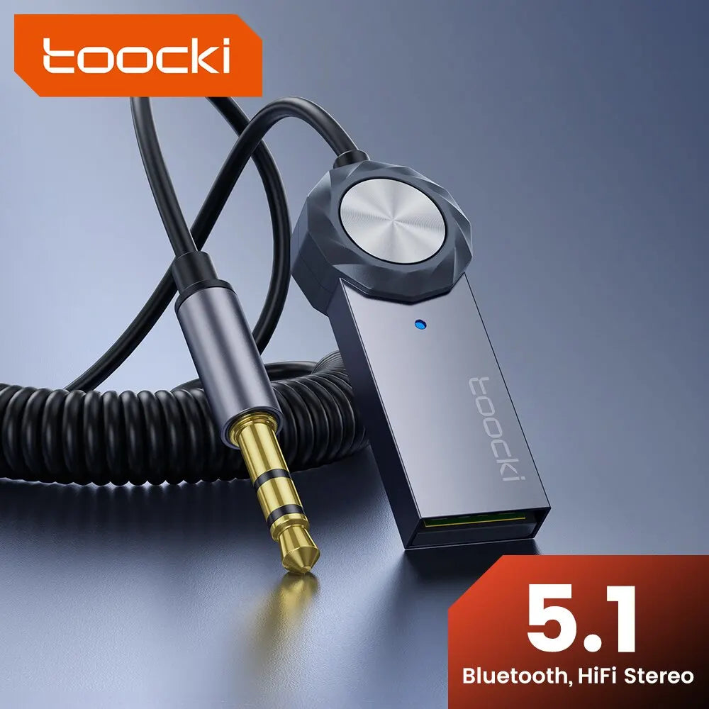 BT5.1 Bluetooth Car Adapter