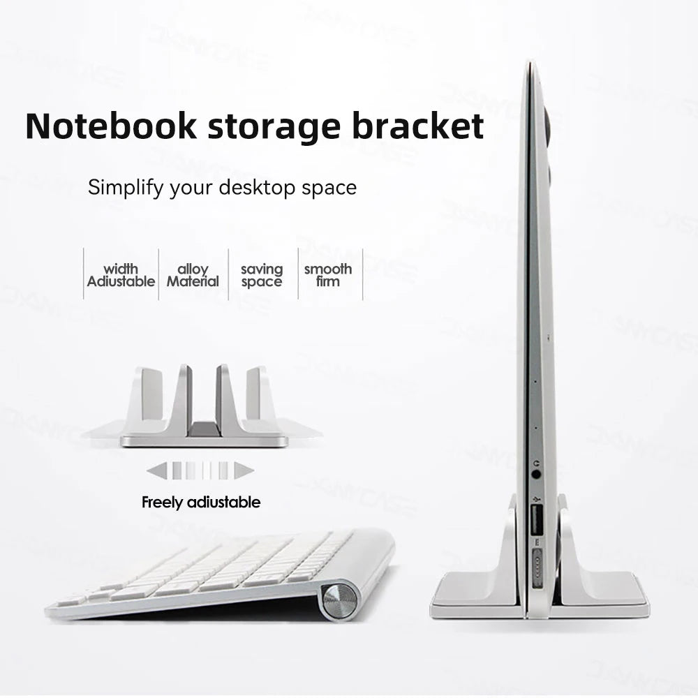 Vertical Adjustable Laptop Stand Holder