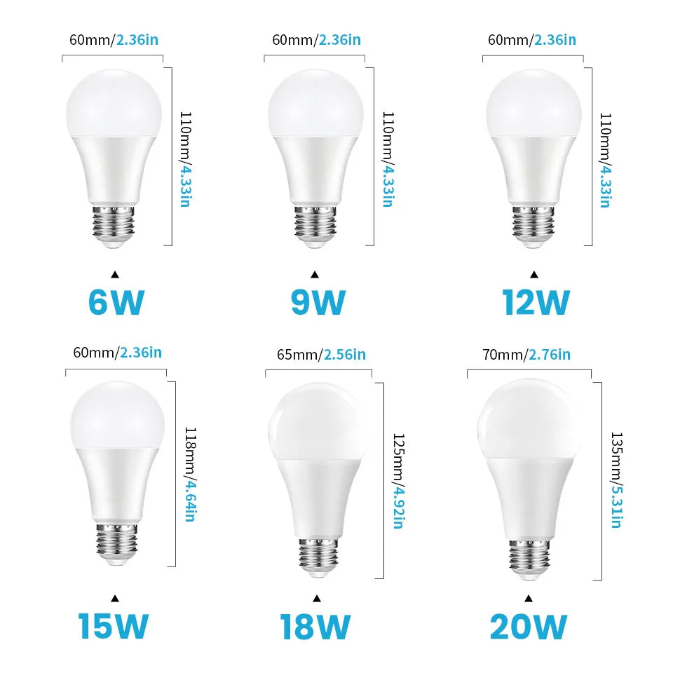 Radar Motion Sensor Light Bulb