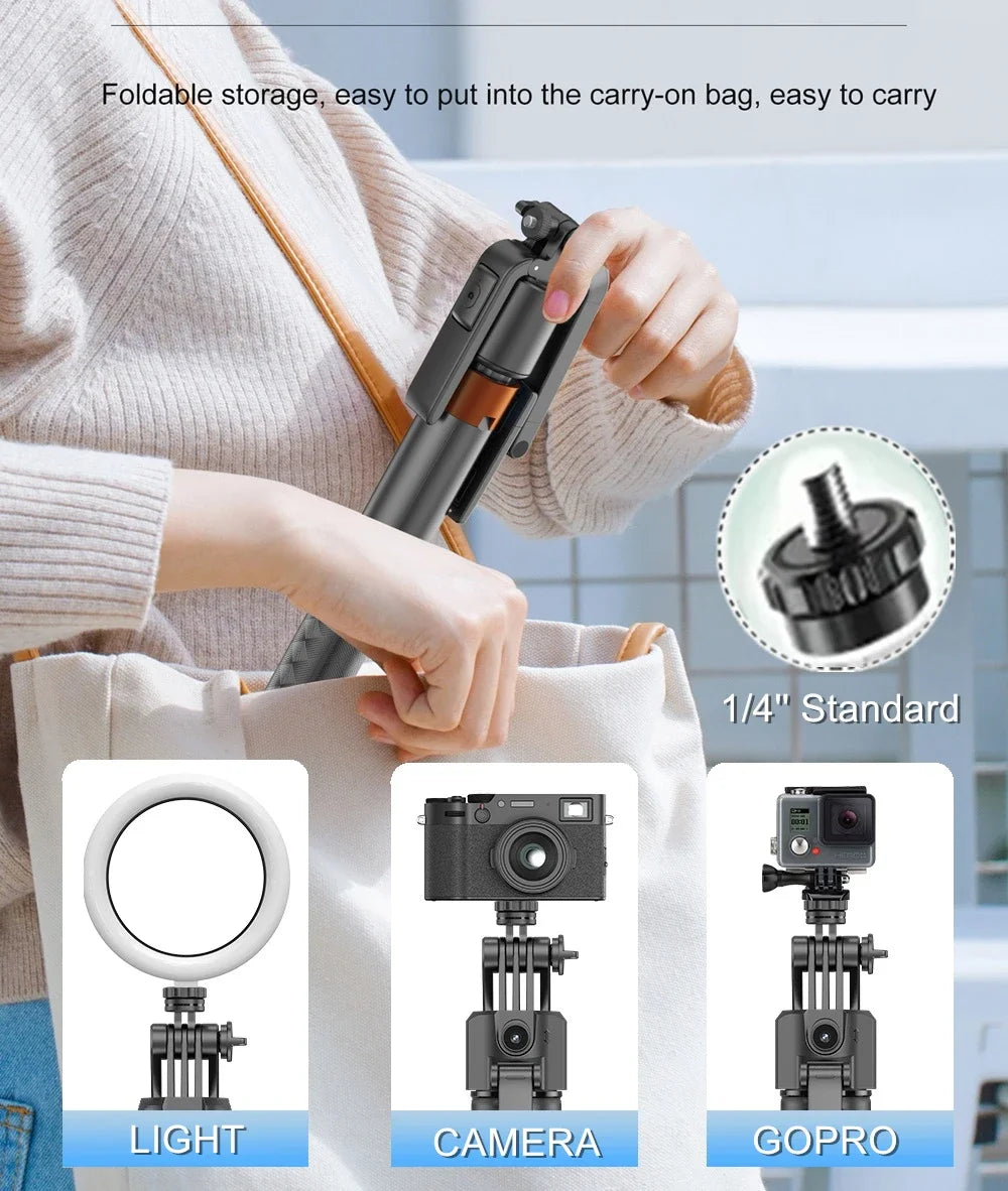 360° Facial Tracking Phone Gimbal Tripod