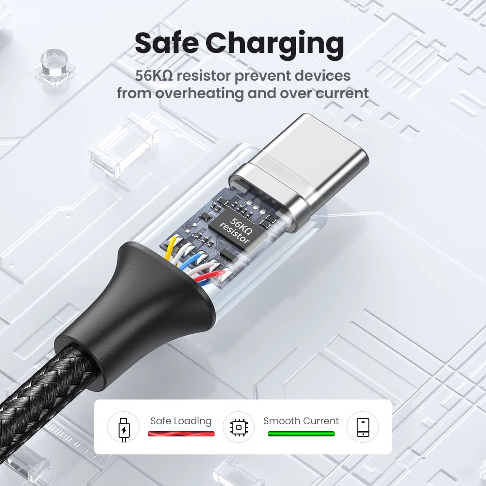3A Fast Charging USB-C Cable