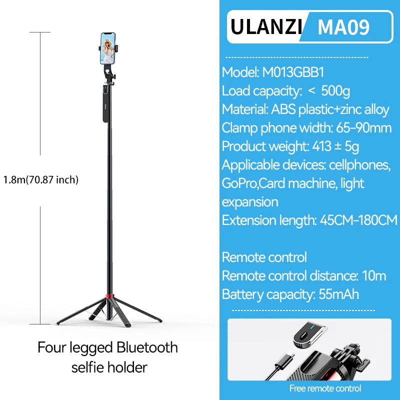 Tripod Bluetooth Selfie Stick