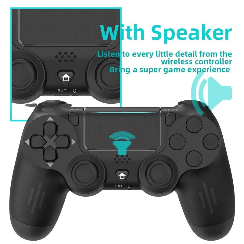 Wireless Dual Vibration PS4 Controller