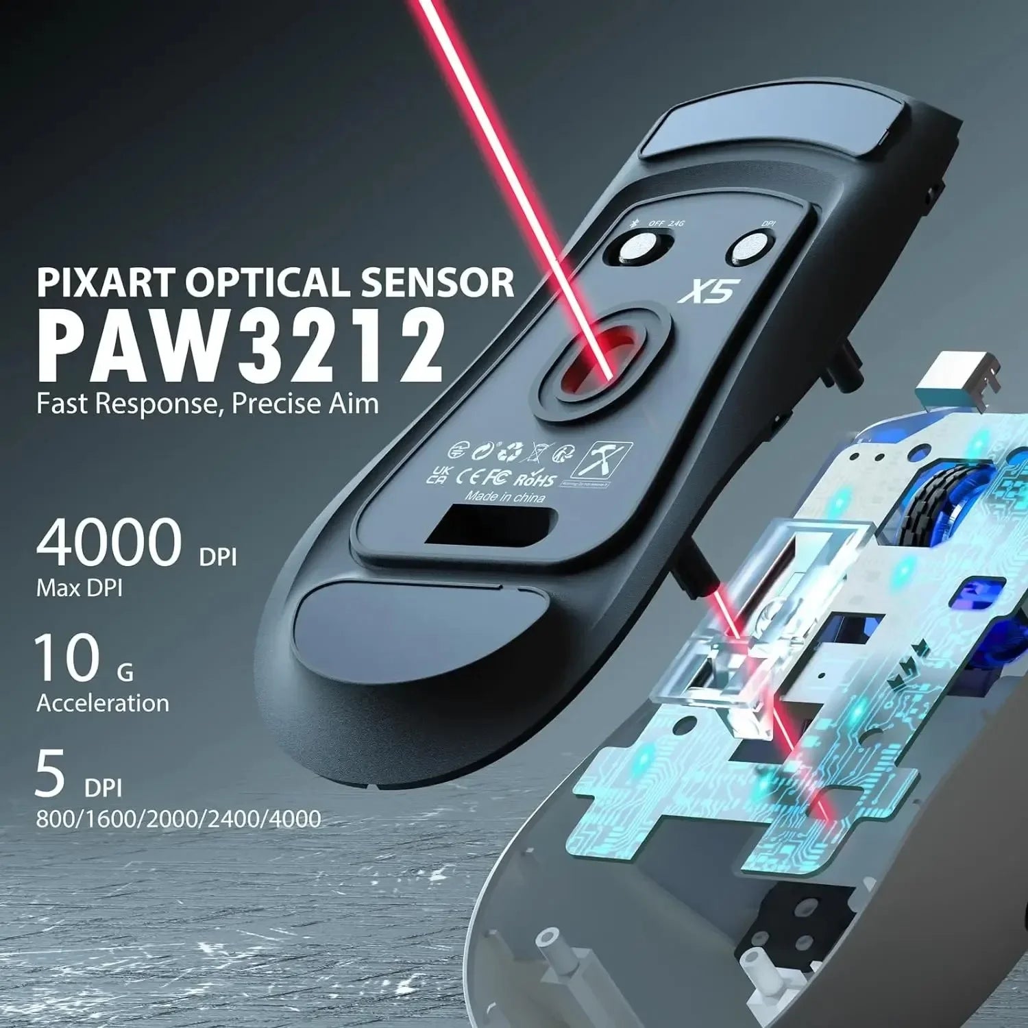 Attack Shark X5 Wireless Mouse