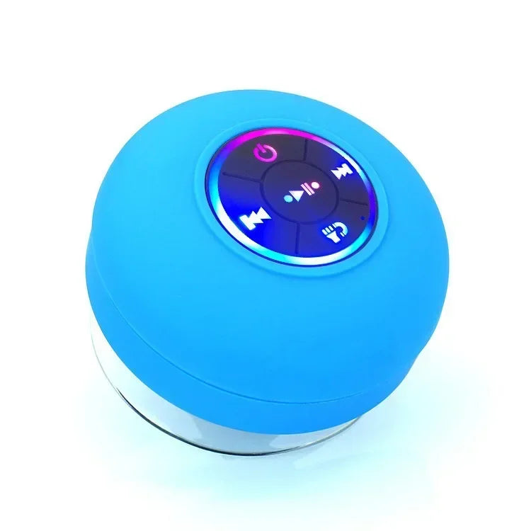 Portable LED suction Cup Mini Bluetooth speaker