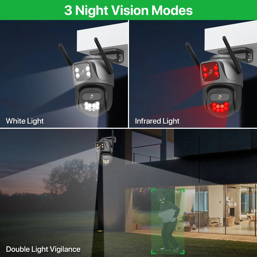 6K 9MP  Auto Tracking Surveillance Camera