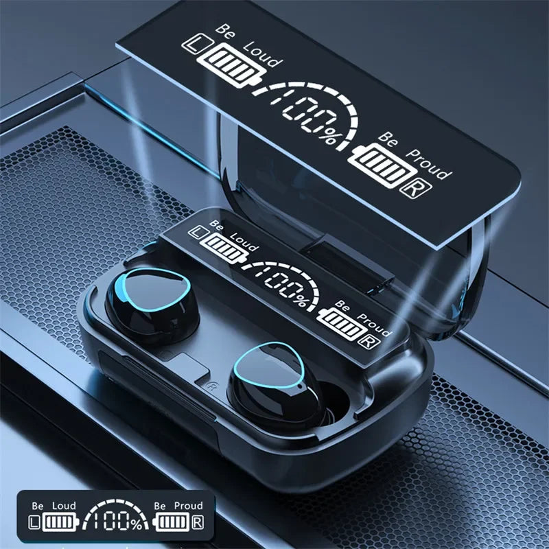 3500mAh Power Bank Wireless Earbuds