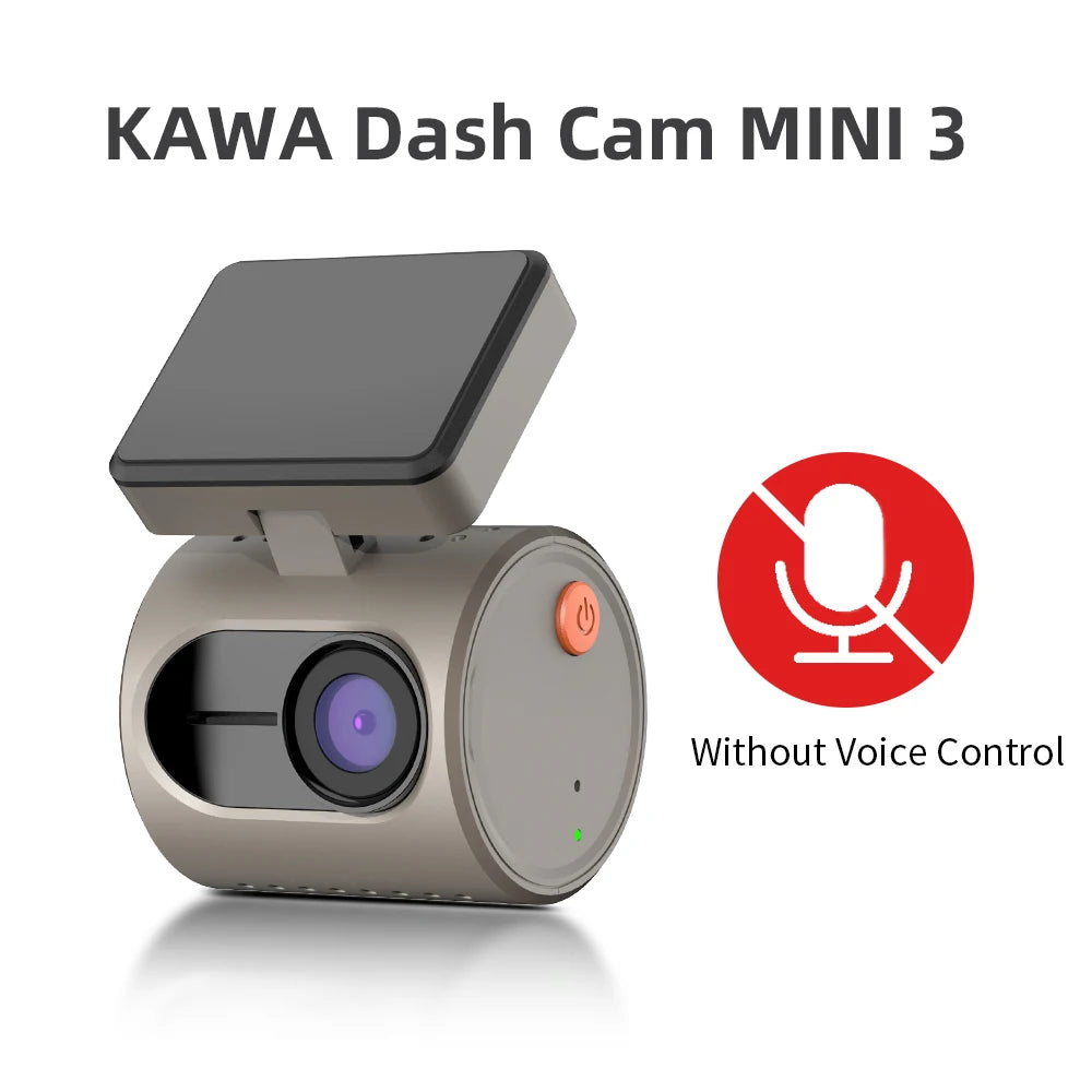 2K Voice Control Dash Cam