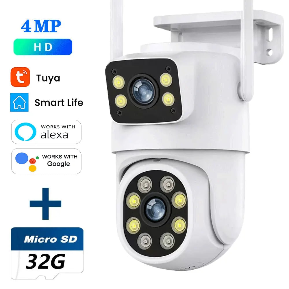 4K 8MP Dual Lens WIFI Camera