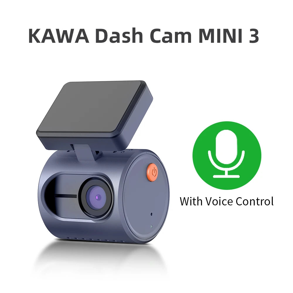 2K Voice Control Dash Cam