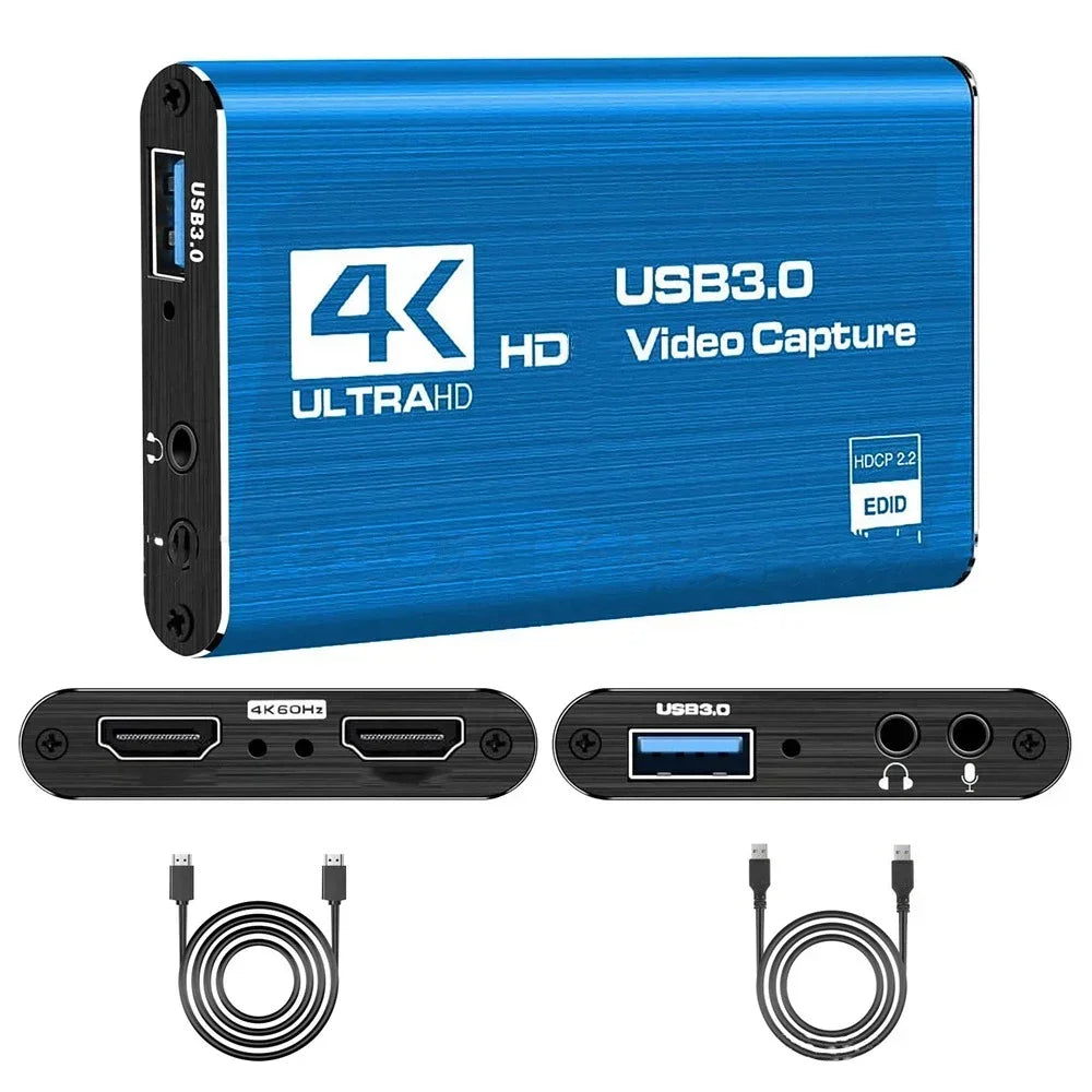 4K HDMI USB Video Capture Card