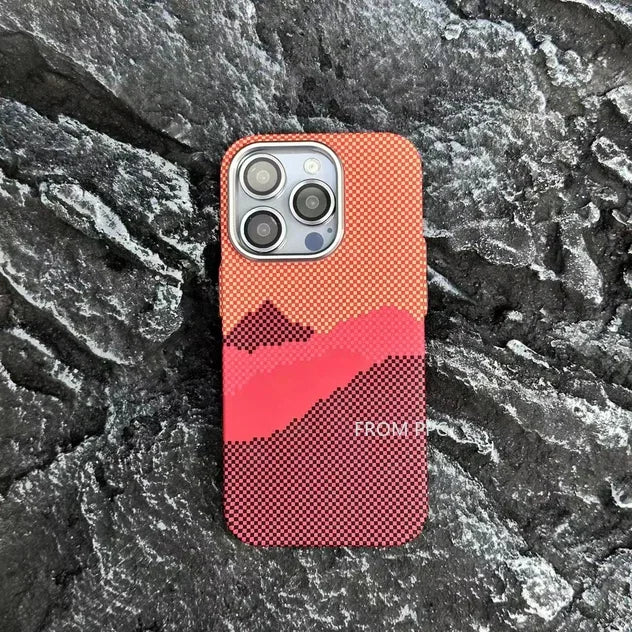 Carbon Fiber Magnetic iPhone Case