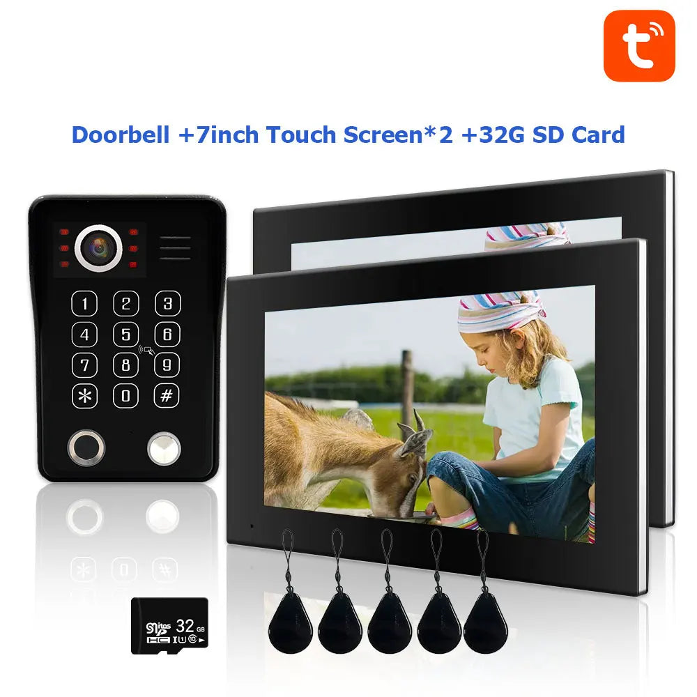 5-in-1 Smart WiFi Video Doorbell