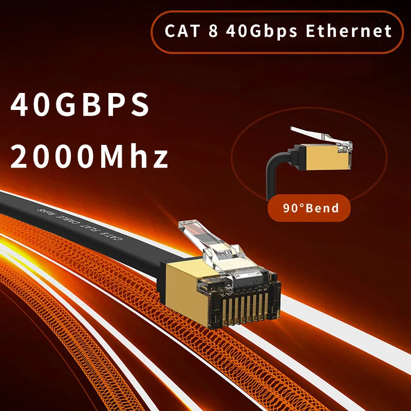 40Gbps Cat 8 Ethernet Cable