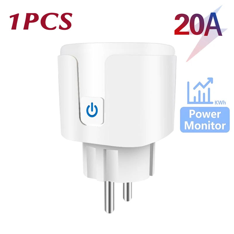 16A/20A EU Socket with Power Monitoring Smart Plug