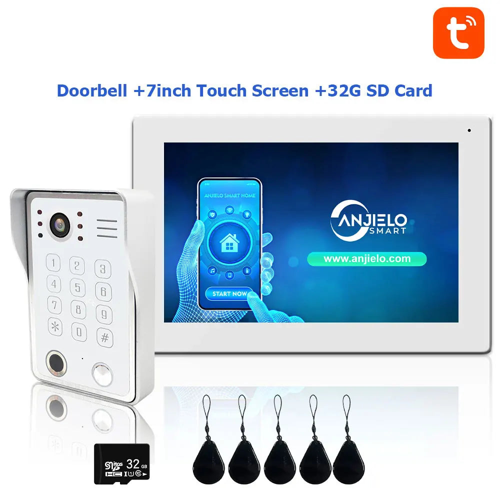 5-in-1 Smart WiFi Video Doorbell