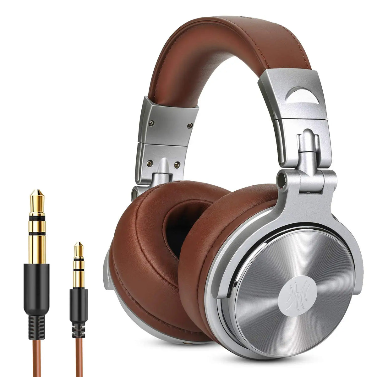 Professional HiFi Monitor Headset Brown