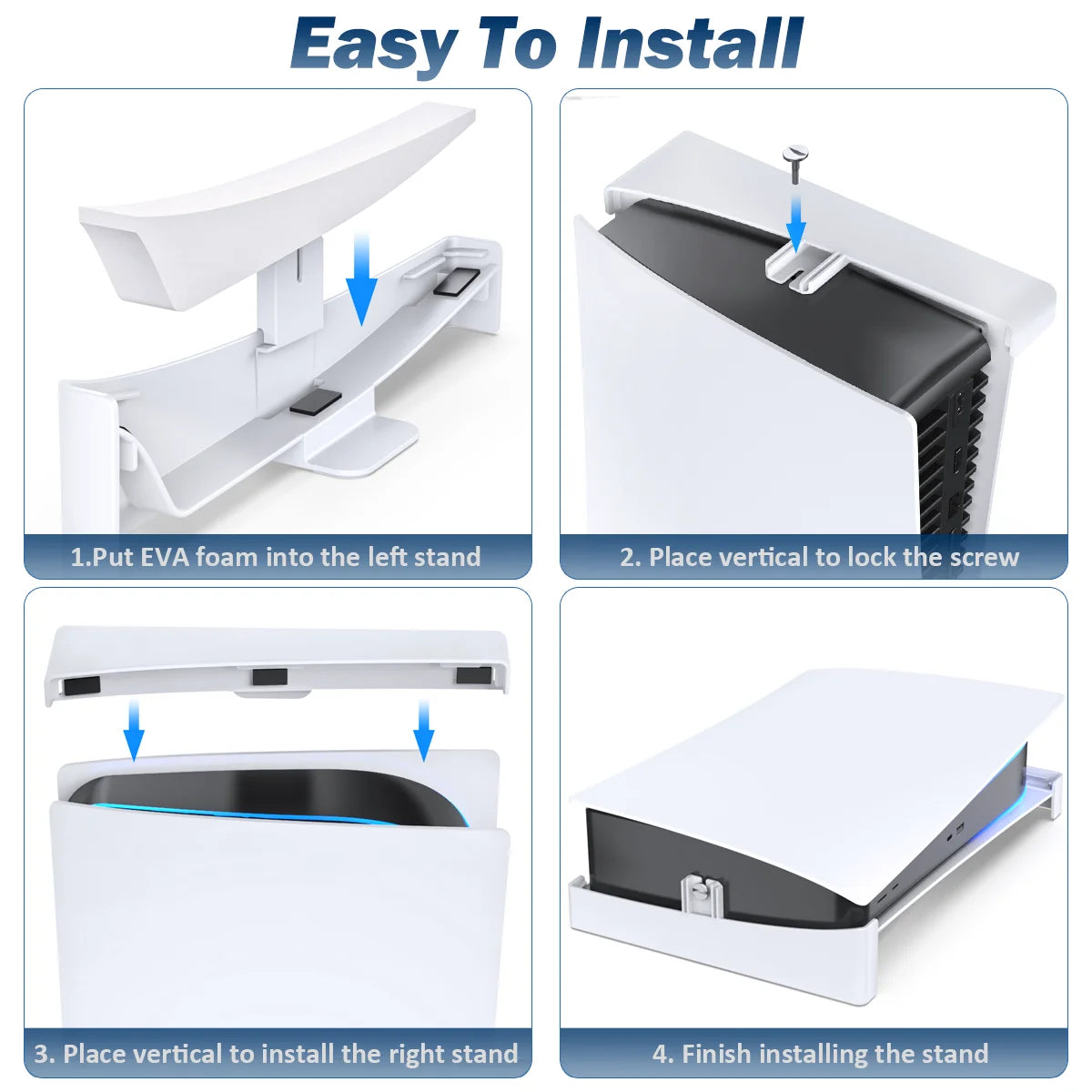 PS5 Horizontal Console Holder Stand