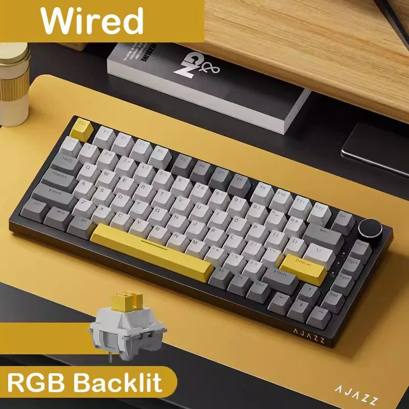 AK820 Pro Compact Tri-Mode RGB Keyboard