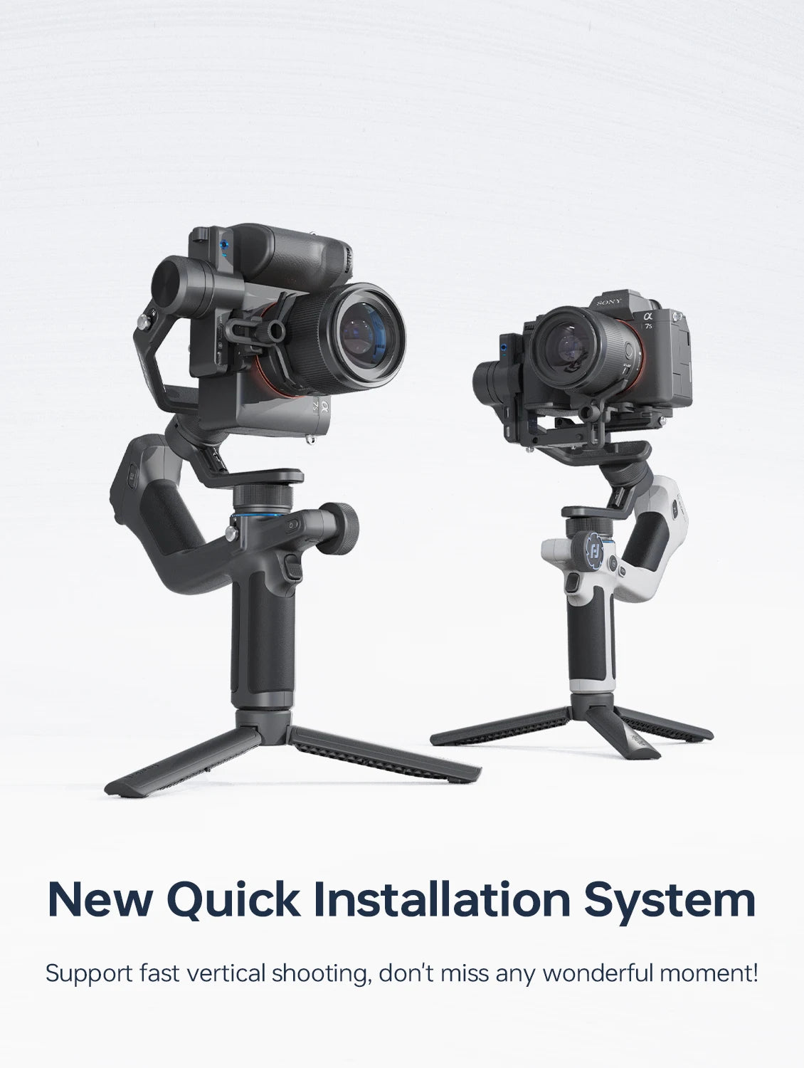 3-Axis Handheld Stabilizer with AI Tracking