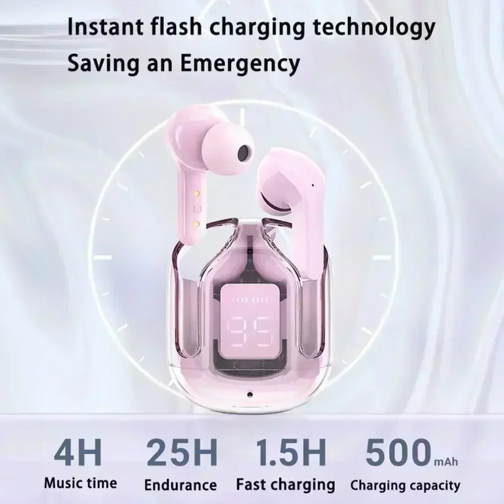 Wireless Transparent HiFi Earbuds