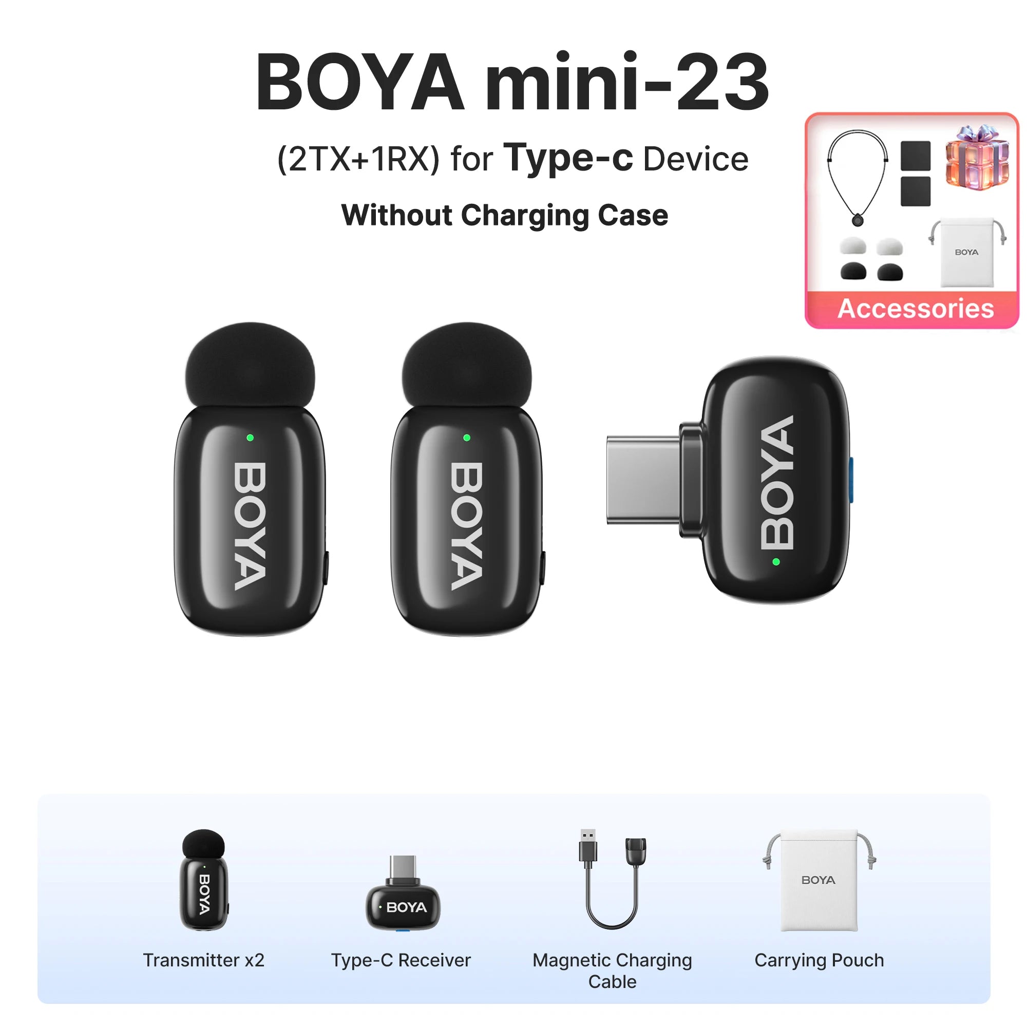 USB-C Mic for Live Streaming & Vlogging