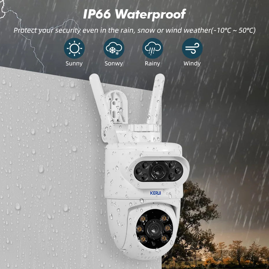 Outdoor 10MP 5K CCTV Video Surveillance Camera