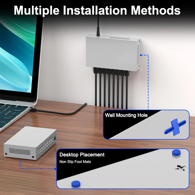 8-Port 2.5GbE Web-Managed Switch