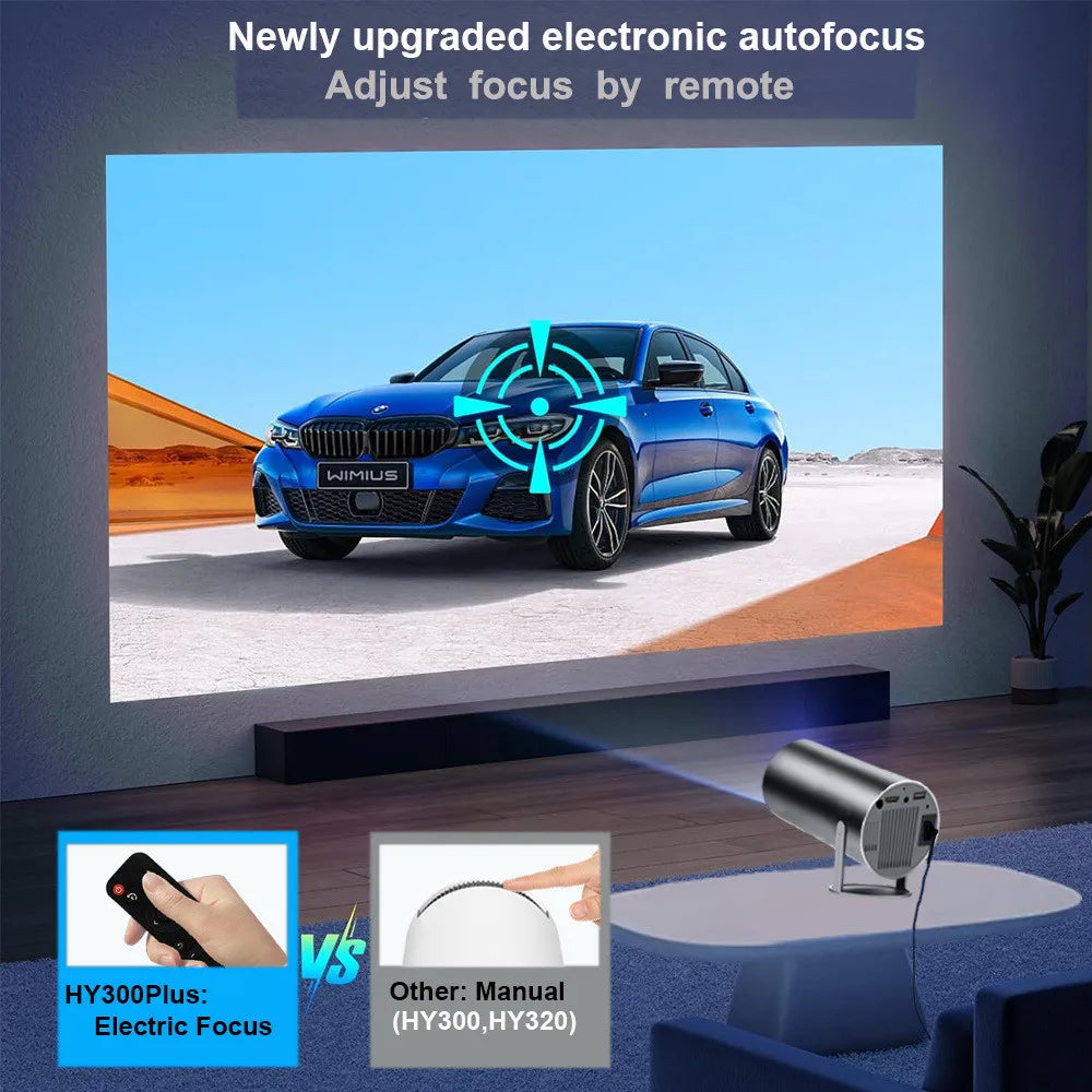 Mini 4K HD Portable Projector