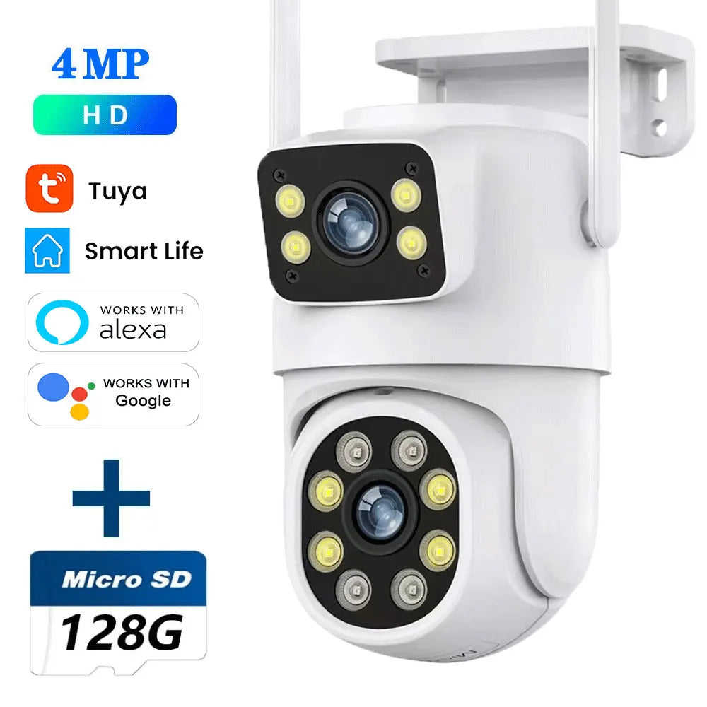 4K 8MP Dual Lens WIFI Camera