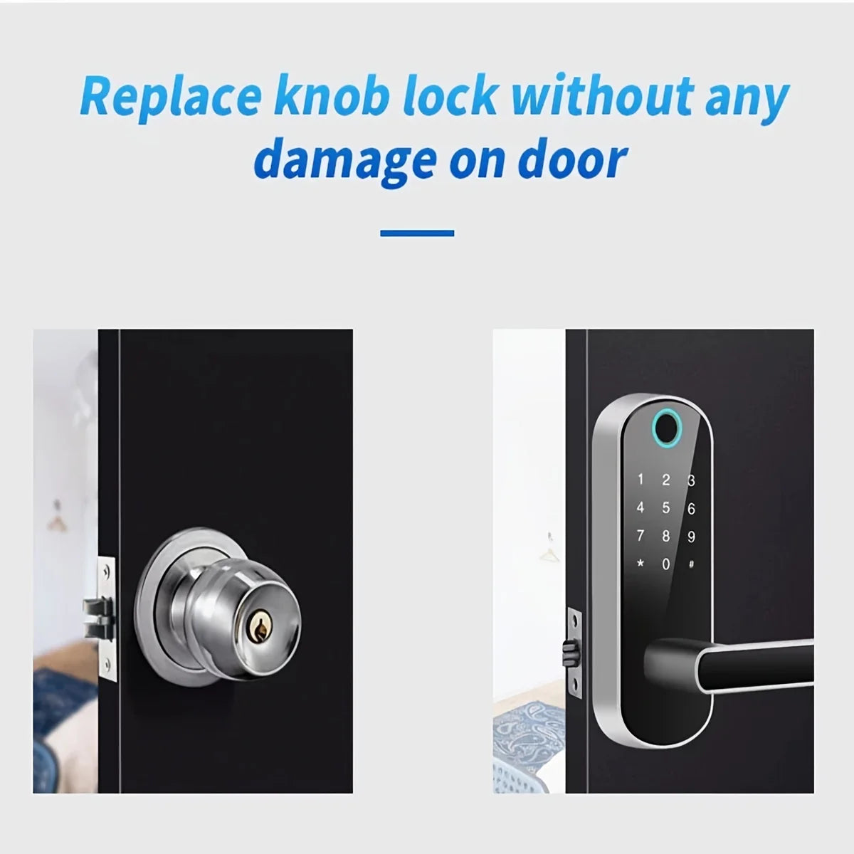 Touchscreen Keyless NFC Card Door Lock
