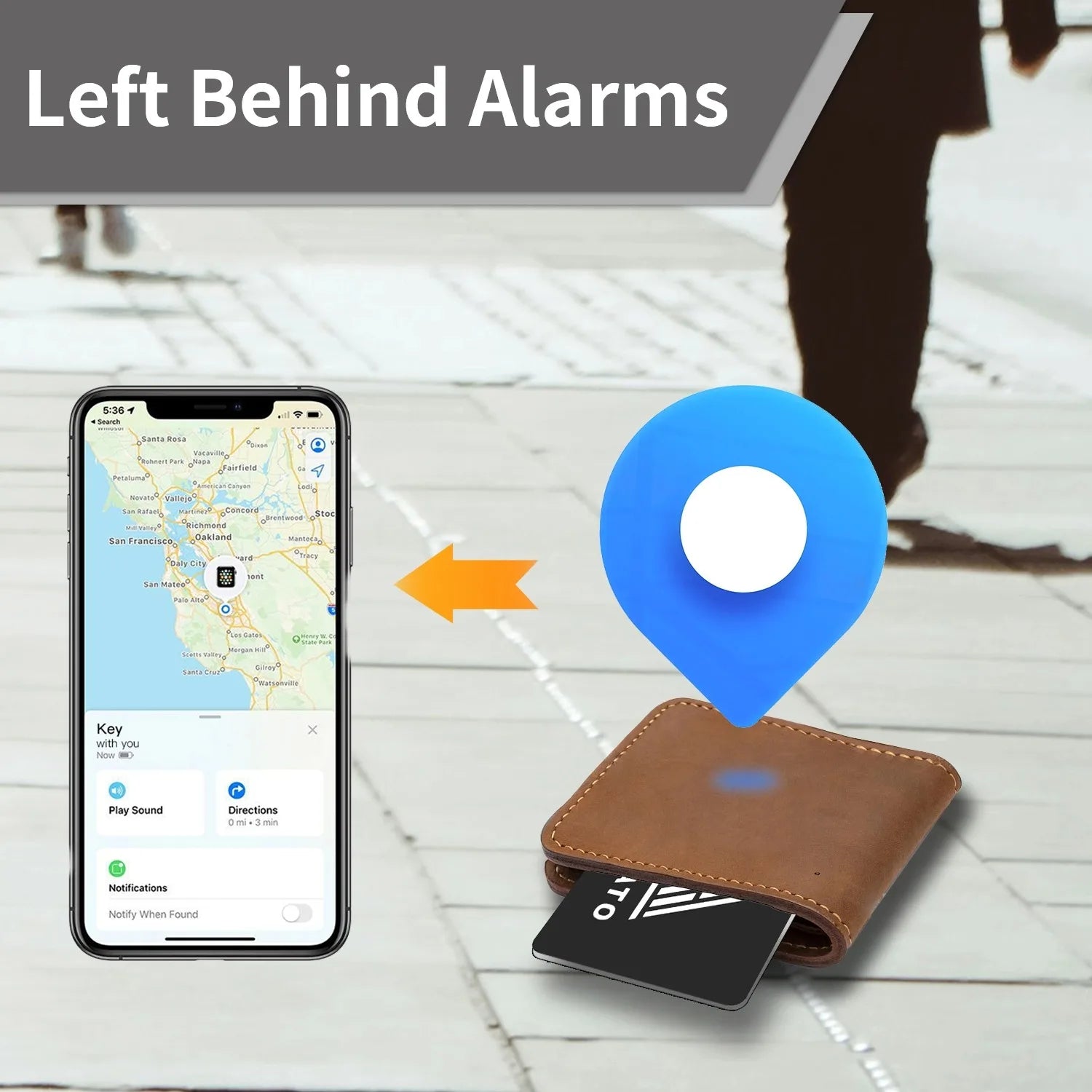 Bluetooth Smart Tracker for iOS Find My