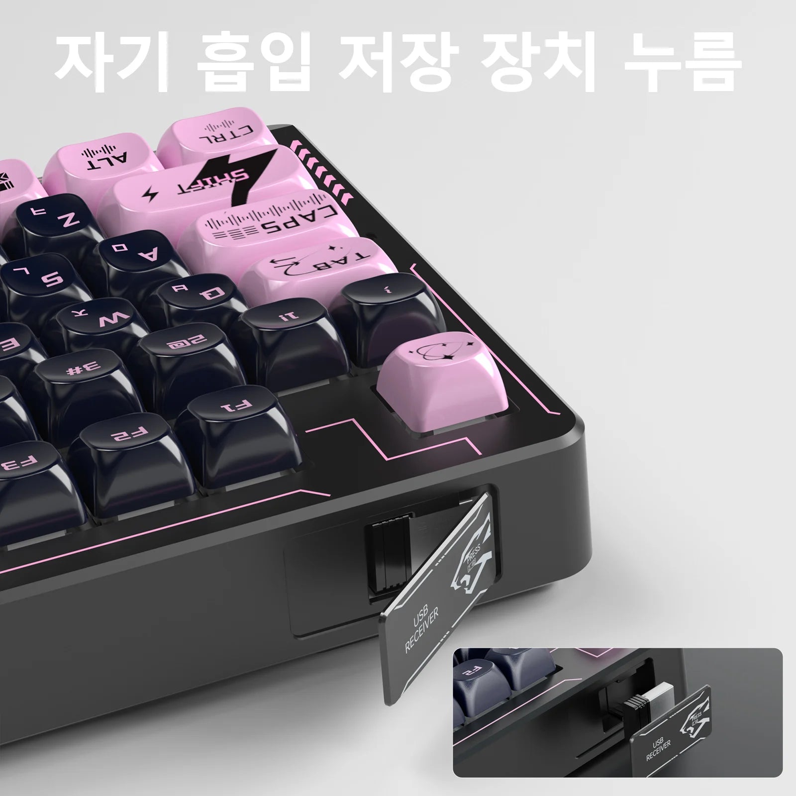 Korean Tri-Mode Gasket Keyboard