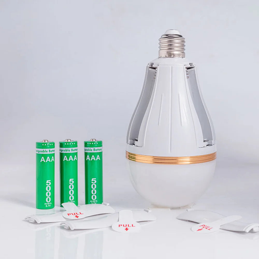 Detachable Emergency Rechargeable LED Bulb