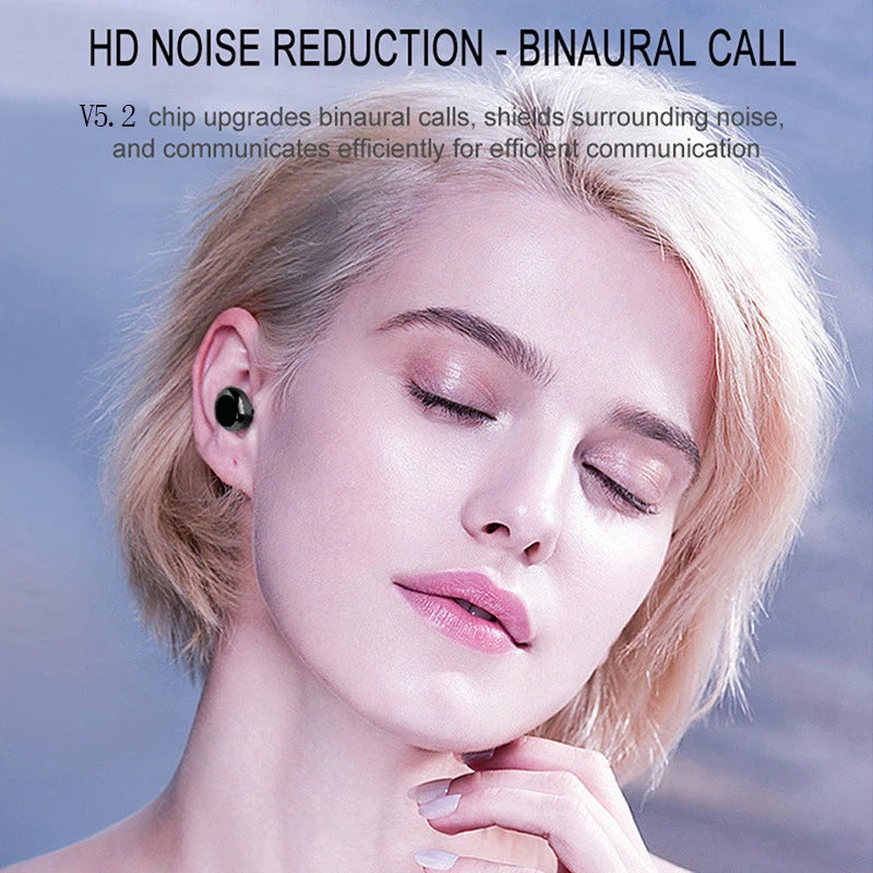 Bluetooth 5.2 Waterproof Sports Wireless Earbuds
