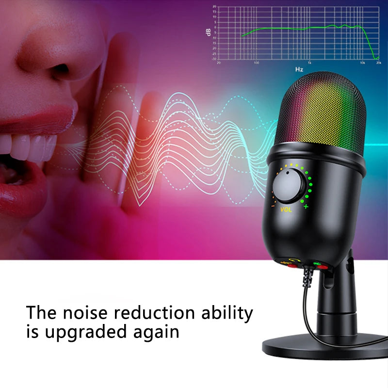 Professional Recording & Streaming Mic for PC
