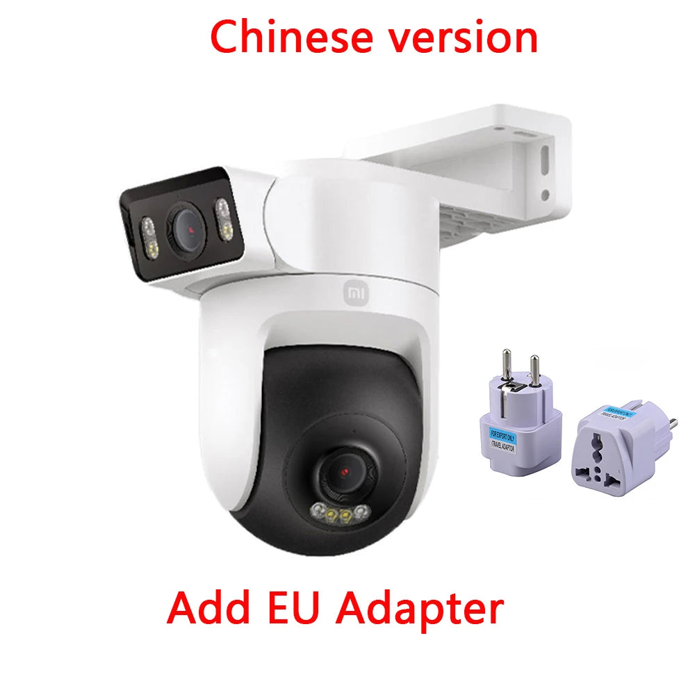 AI Dual-Camera Outdoor Security Camera