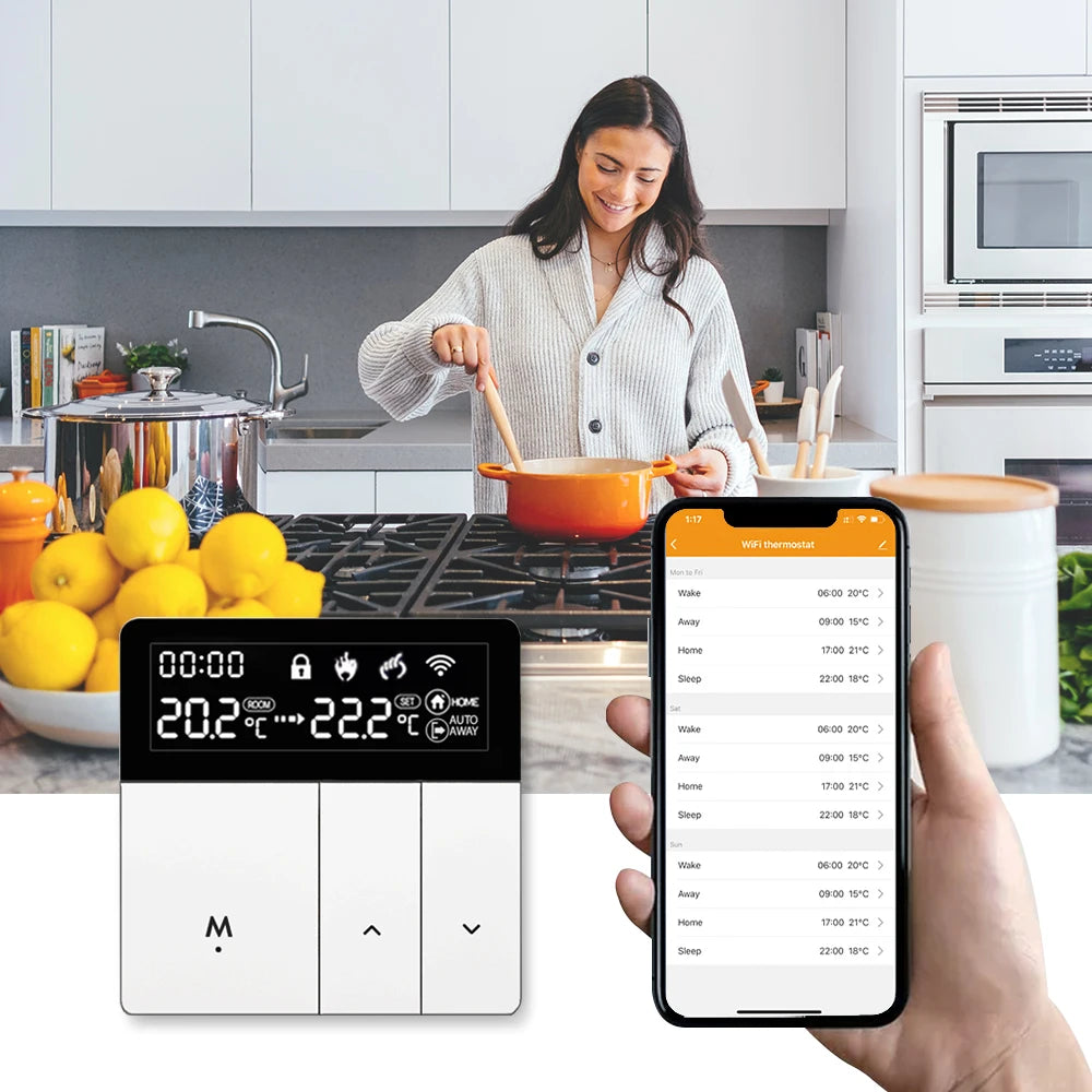 WiFi Smart Floor Heating  Electric Thermostat