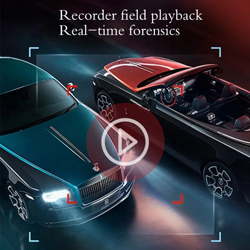 Dual Lens 1080P Car Dash Cam with Night Vision