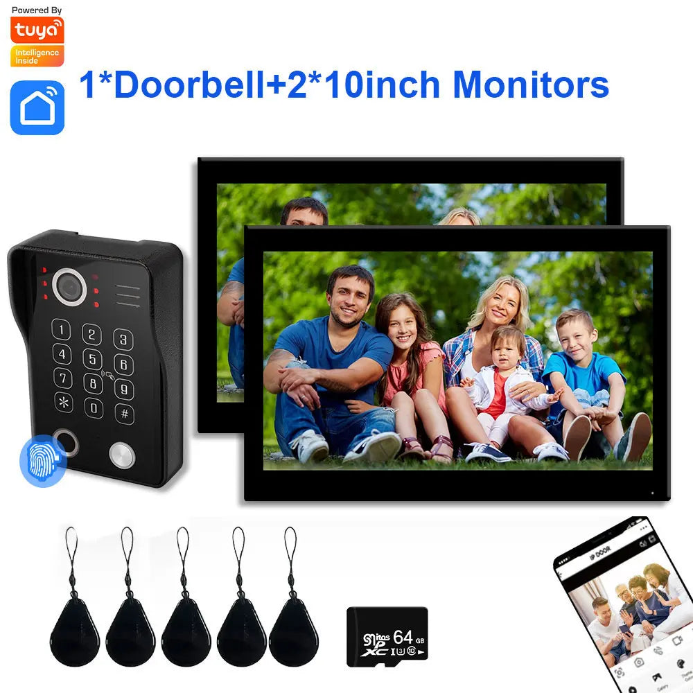 5-in-1 Smart WiFi Video Doorbell